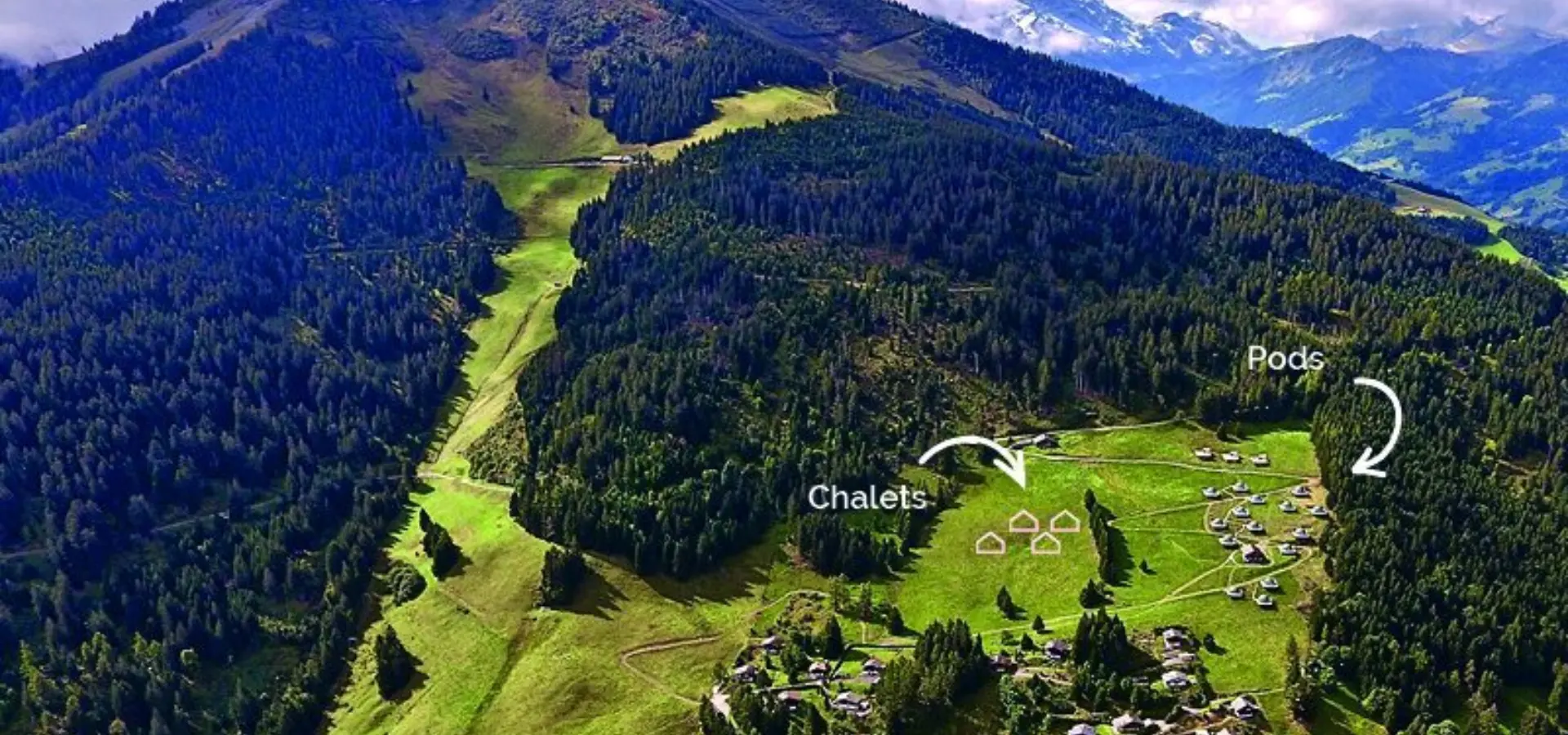 Eco chalets map notext