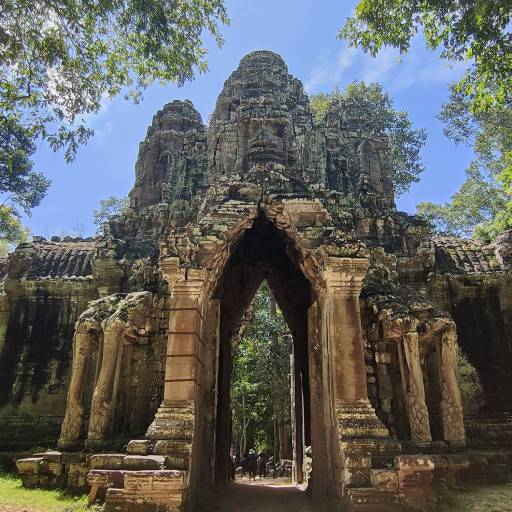 East gate Angkor Thom