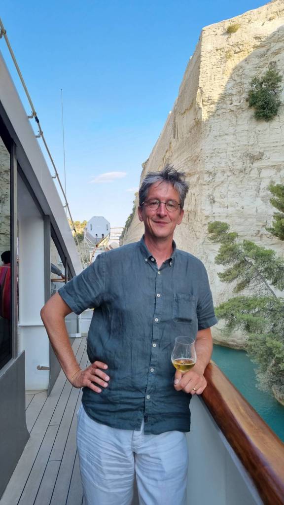 Freek met Ponant Venetië-Athene