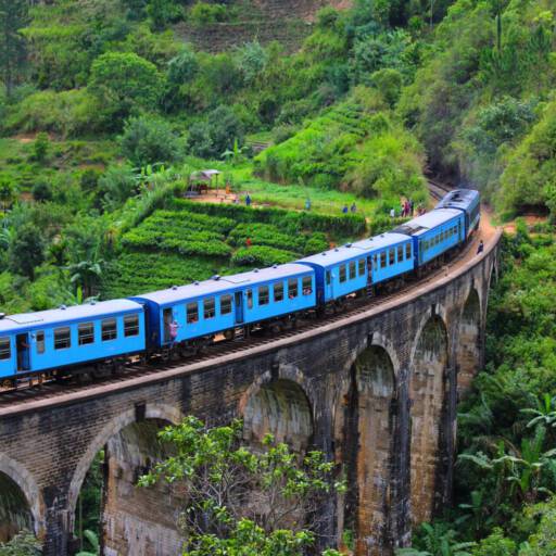 Treinreis door de hooglanden van Sri Lanka