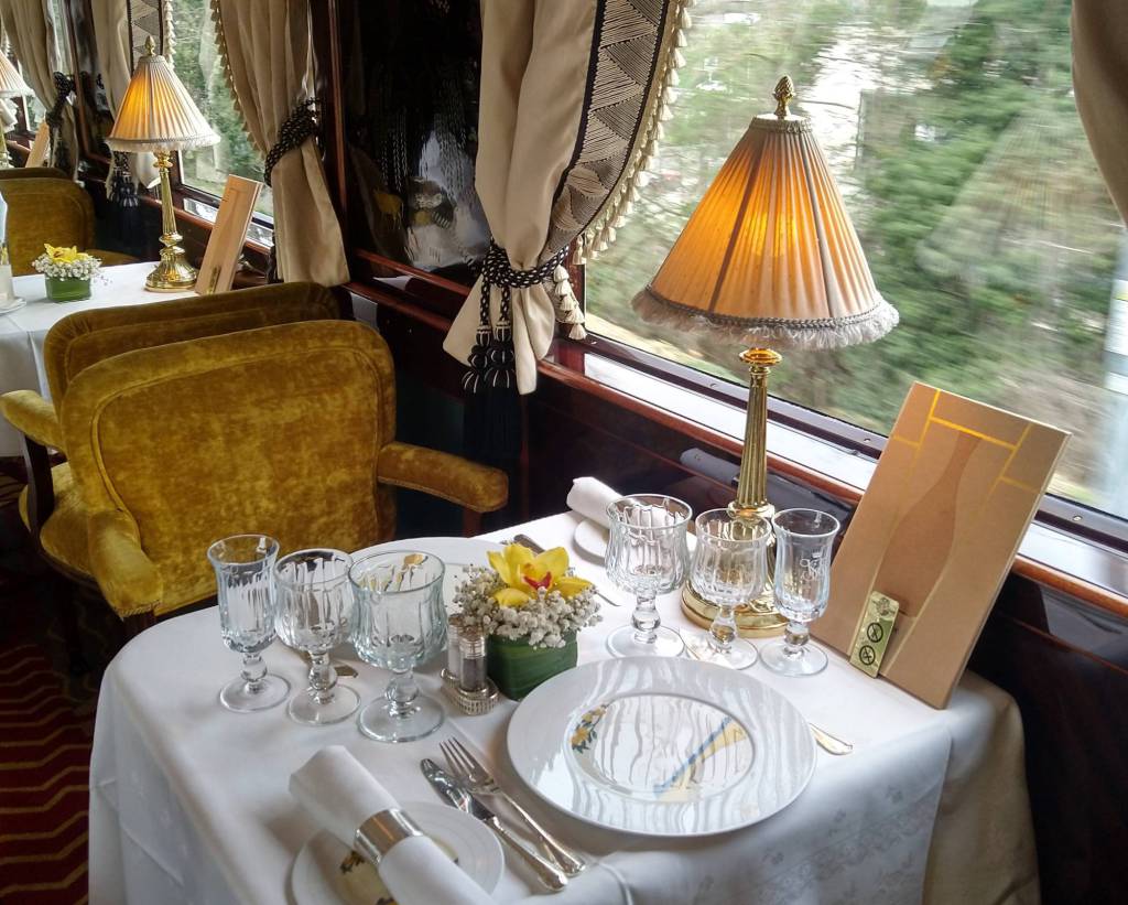 Venice Simplon Orient Express - restauratiewagon